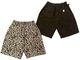 ��2����FLUTTER/�ե�å�����2025SS��The Holiday-Comfy fit-Cotton Twill Leopard Easy Short Pants/���ۥ�ǡ�����ե����ե��åȥ��åȥ�ĥ���쥪�ѡ��ɥ����������硼�ȥѥ�ġ�(FL25-PT004)