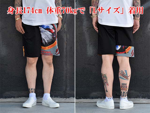 ��3����H-D Bandana Easy Shorts/H-D�Х���ʥ����������硼�ġ�(STUP-1)