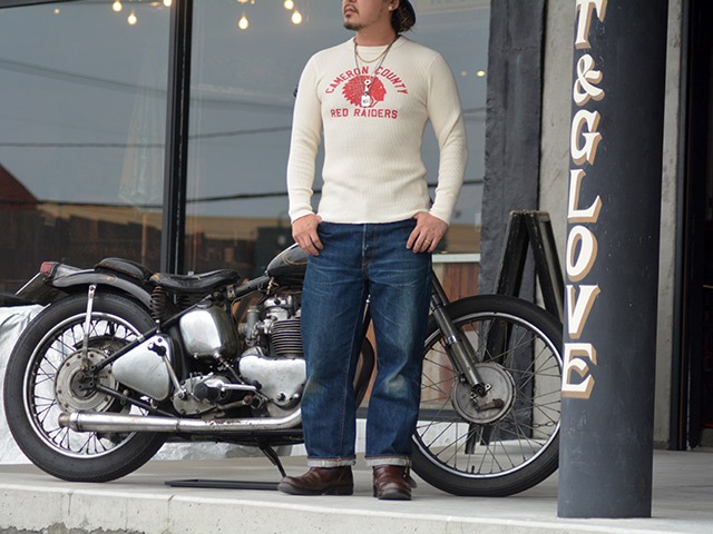 ��2����JELADO��ATHLETIC BRAND��/�����顼�ɡɥ�������å��֥��ɡɡ�2025AW��Crew Neck MEGA Thermal��Red Raiders��/���롼�ͥå��ᥬ�����ޥ�ɥ�åɥ쥤�������ɡ�(AB12233)