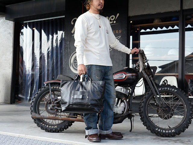 ��INCEPTION/���󥻥ץ����ۡ�Horse Hide Coal Bag��Large��/�ۡ����ϥ��ɥ�����Хå��ɥ顼���ɡ�(IPHSB-19)