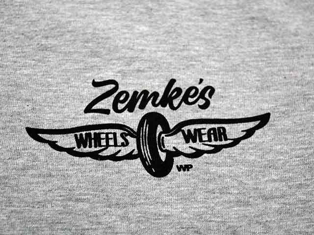 ��2����ZEMKE'S WHEELS WEAR/���ॱ���ۥ����륺�������ۡ�Crew Neck L/S Tee��KAR CLUB��/���롼�ͥå����󥰥��꡼��Tee�ɥ�������֡ɡ�