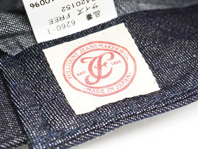 ��FULLCOUNT/�ե륫����ȡ�2026SS��Denim Rail Road Cap/�ǥ˥�쥤������ɥ���åס�(6260)