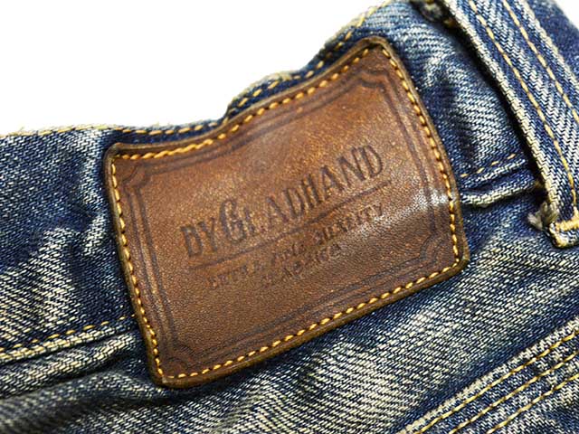 ��BY GLADHAND/�Х�����åɥϥ�ɡۡ�Gladden Denim Pants��Type-1 A��Vintage Finish/����åǥ�ǥ˥�ѥ�ġɥ�����1 A�ɥ�����ơ����ե��˥å����(BYGH9904)