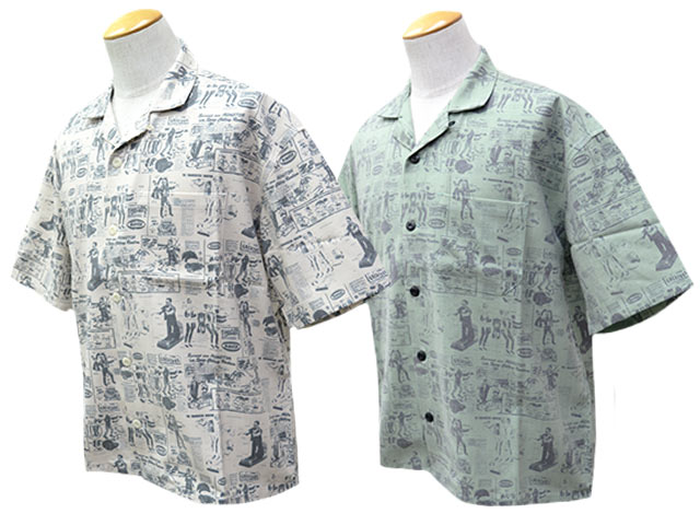 ��2����MONSTOR TIMES/��󥹥ȥ������ॺ��2026SS��MONSTOR INSTRUCTION S/S Shirt/��󥹥ȥ����󥹥ȥ饯����󥷥硼�ȥ��꡼�֥���ġ�(26SS-MT-007)