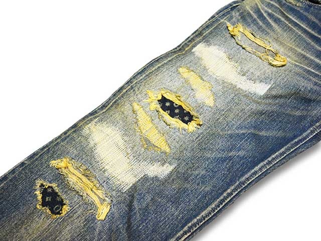 ��BY GLADHAND/�Х�����åɥϥ�ɡۡ�Gladden Denim Pants��Type-1 A��Vintage Finish/����åǥ�ǥ˥�ѥ�ġɥ�����1 A�ɥ�����ơ����ե��˥å����(BYGH9904)
