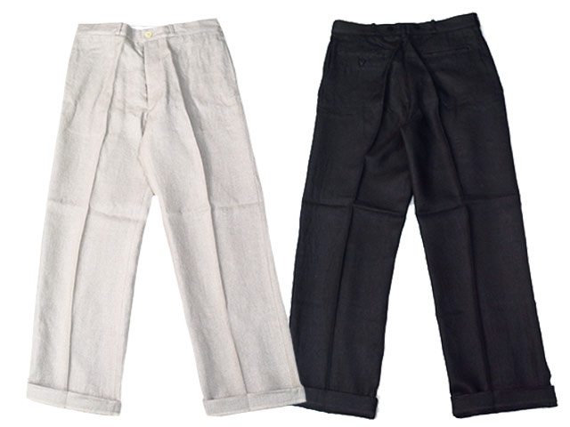 ��2����ATTRACTIONS/���ȥ饯����󥺡ۡߡ�Dapper��s/���åѡ�����2026SS��Classical Linen Trousers/���饷�����ͥ�ȥ饦��������(A20042)