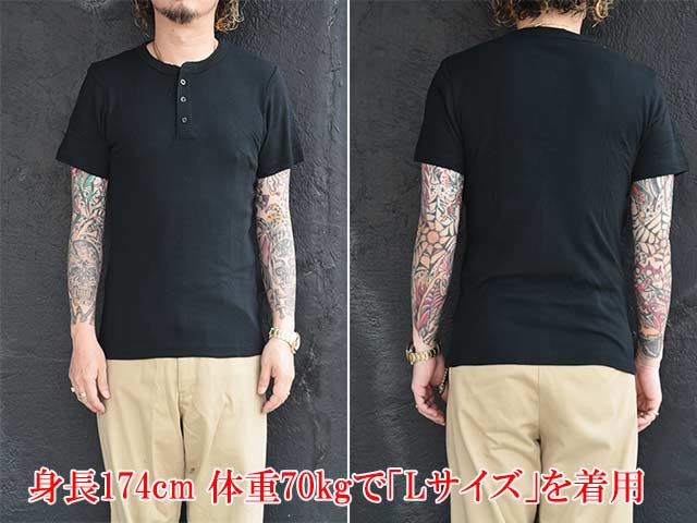 ��3����Robert P. Miller/���С���P.�ߥ顼�ۡ�Panel Rib Henley S/S Tee/�ѥͥ��֥إ�꡼���硼�ȥ��꡼��Tee��