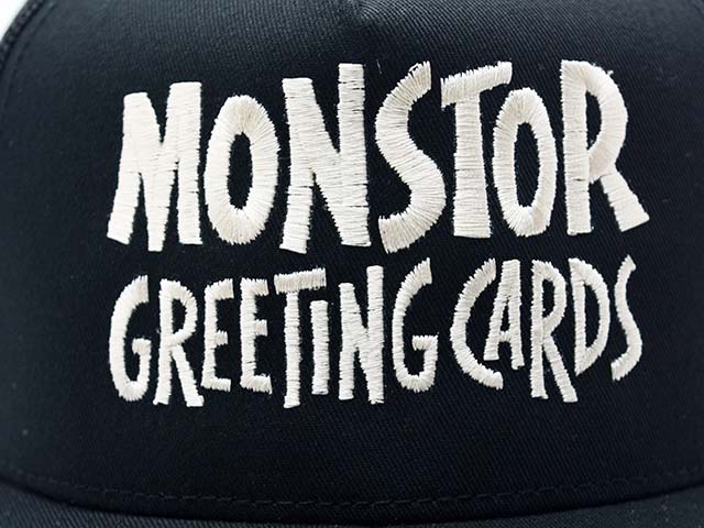 ��5����MONSTOR TIMES/��󥹥ȥ������ॺ��2026SS��MONSTOR GREETING CAP/��󥹥ȥ����꡼�ƥ��󥰥���åס�(26SS-MT-018)
