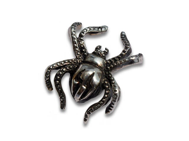 ��SKULL FLIGHT/������ե饤�ȡۡ�Spider Pins/���ѥ������ԥ󥺡�(Silver950)
