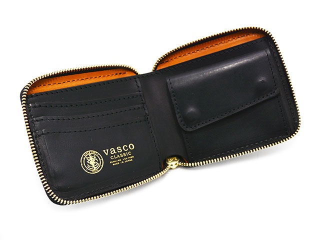 ��3����vasco/���������ۡ�Leather Voyage Round Zip Short Wallet/�쥶�������䡼����饦��ɥ��åץ��硼�ȥ�����åȡ�(VSC-700Z)