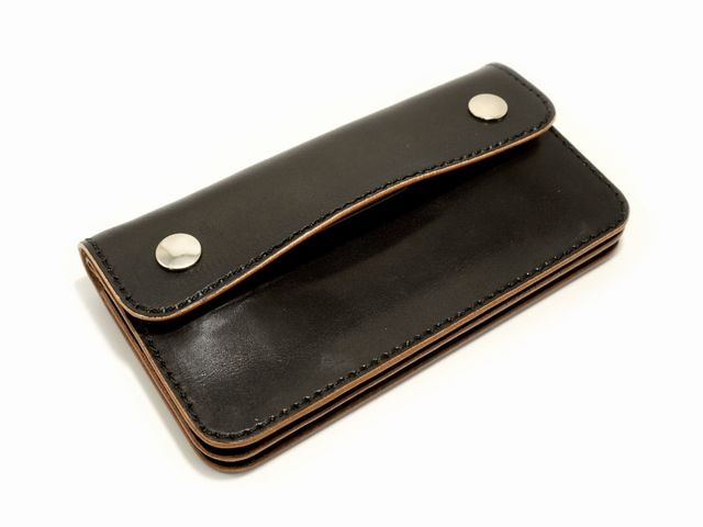 TISS CUSTOM LEATHERS/ƥ쥶ۡTeacore Trucker Wallet/ĥȥååȡ(A-1/Wide Stitch)<br><br>(ϡ졼/Х/ᥫ/쥶ե/ۥåȥå/ץ쥼//WOLF PACK/եѥå)