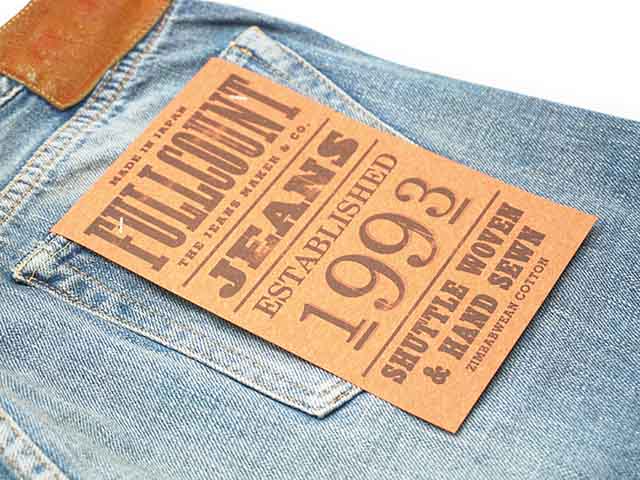 ��FULLCOUNT/�ե륫����ȡۡ�Slim Straight Denim Pants��Dartford-Super Smooth��/����ॹ�ȥ졼�ȥǥ˥�ѥ�ġɥ����ȥե�����-�����ѡ����ࡼ���ɡ�(1341-1108SS/11.5oz)