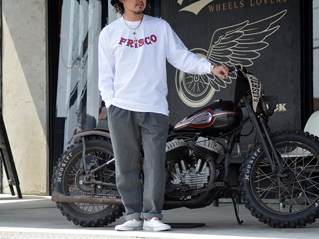 ��3����415 CLOTHING/415���������󥰡ۡ�Printed L/S Tee��FRISCO 415��/�ץ��ƥåɥ��󥰥��꡼��Tee�ɥեꥹ��415�ɡ�