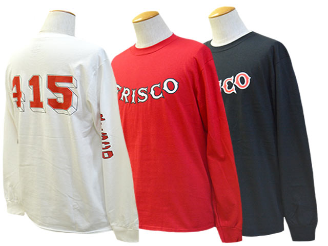 ��3����415 CLOTHING/415���������󥰡ۡ�Printed L/S Tee��FRISCO 415��/�ץ��ƥåɥ��󥰥��꡼��Tee�ɥեꥹ��415�ɡ�
