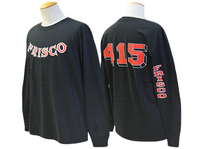 ��3����415 CLOTHING/415���������󥰡ۡ�Printed L/S Tee��FRISCO 415��/�ץ��ƥåɥ��󥰥��꡼��Tee�ɥեꥹ��415�ɡ�