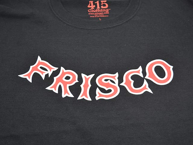 ��3����415 CLOTHING/415���������󥰡ۡ�Printed L/S Tee��FRISCO 415��/�ץ��ƥåɥ��󥰥��꡼��Tee�ɥեꥹ��415�ɡ�