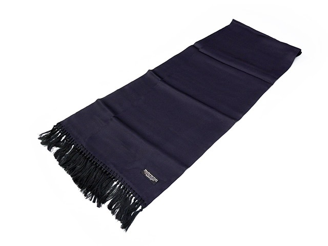 ��WEARMASTERS by ATTRACTIONS/�������ޥ��������Х����ȥ饯����󥺡�2025AW��Black Solid Scarf/�֥�å�����åɥ������ա�(WS024)