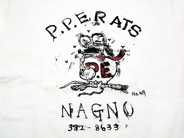 ��POP EYES/�ݥåץ�������2025AW��Prison Art P.P.E.RATS L/S Tee/�ץꥺ�󥢡���P.P.E.��åĥ��󥰥��꡼��Tee��(25AW-PPE-006)