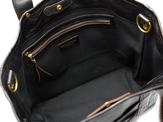 ��INCEPTION/���󥻥ץ����ۡ�Horse Hide Coal Bag��Medium��/�ۡ����ϥ��ɥ�����Хå��ɥߥǥ�����ɡ�(IPHSB-18)