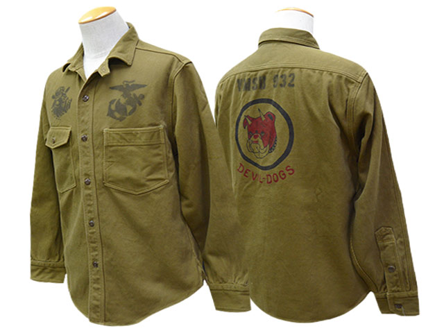 ��FREE WHEELERS/�ե꡼�ۥ����顼����2025FW��1944 U.S.M.C.Marine Scout Bombing SG932��TEUFELHUND�� Gemsa/�ɥȥ��ե�ϥ�ɡɥ����ॵ��(2533002)