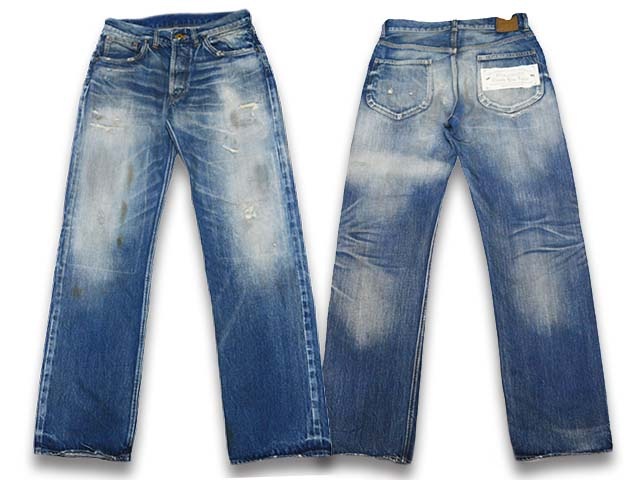 ��BY GLADHAND/�Х�����åɥϥ�ɡۡ�Gladden Denim Pants��Type-1 B��Vintage Finish/����åǥ�ǥ˥�ѥ�ġɥ�����1 B�ɥ�����ơ����ե��˥å����(BYGH9905)