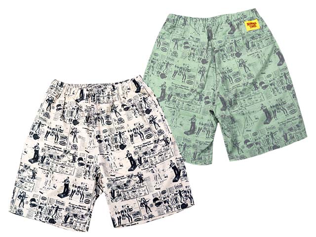 ��2����MONSTOR TIMES/��󥹥ȥ������ॺ��2026SS��MONSTOR INSTRUCTION Shorts/��󥹥ȥ����󥹥ȥ饯����󥷥硼�ġ�(26SS-MT-008)