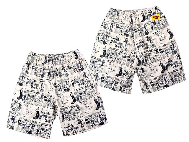 ��2����MONSTOR TIMES/��󥹥ȥ������ॺ��2026SS��MONSTOR INSTRUCTION Shorts/��󥹥ȥ����󥹥ȥ饯����󥷥硼�ġ�(26SS-MT-008)