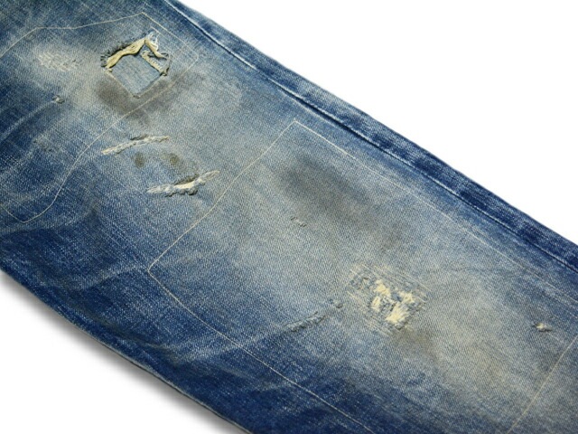 ��BY GLADHAND/�Х�����åɥϥ�ɡۡ�Gladden Denim Pants��Type-1 B��Vintage Finish/����åǥ�ǥ˥�ѥ�ġɥ�����1 B�ɥ�����ơ����ե��˥å����(BYGH9905)
