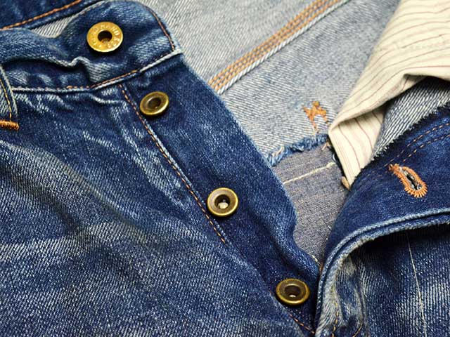 ��BY GLADHAND/�Х�����åɥϥ�ɡۡ�Gladden Denim Pants��Type-1 B��Vintage Finish/����åǥ�ǥ˥�ѥ�ġɥ�����1 B�ɥ�����ơ����ե��˥å����(BYGH9905)