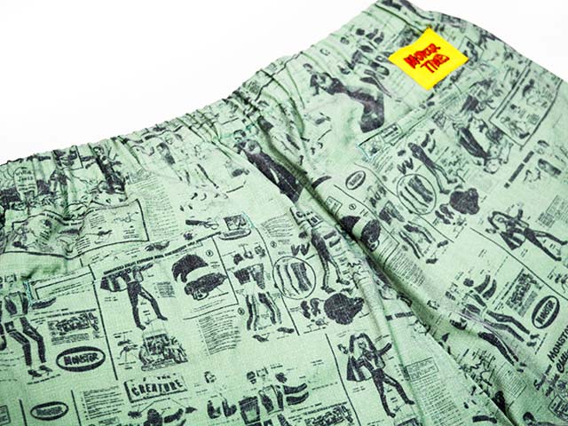 ��2����MONSTOR TIMES/��󥹥ȥ������ॺ��2026SS��MONSTOR INSTRUCTION Shorts/��󥹥ȥ����󥹥ȥ饯����󥷥硼�ġ�(26SS-MT-008)