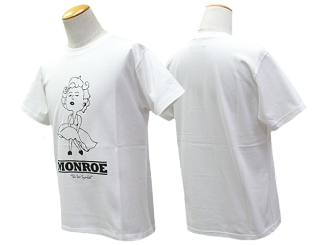 ��3����TONNY/�ȥˡ���2026SS��Homage Graphic S/S Tee��MONROE��/���ޡ����奰��ե��å����硼�ȥ��꡼��Tee�ɥ������ɡ�(FRP-0001)