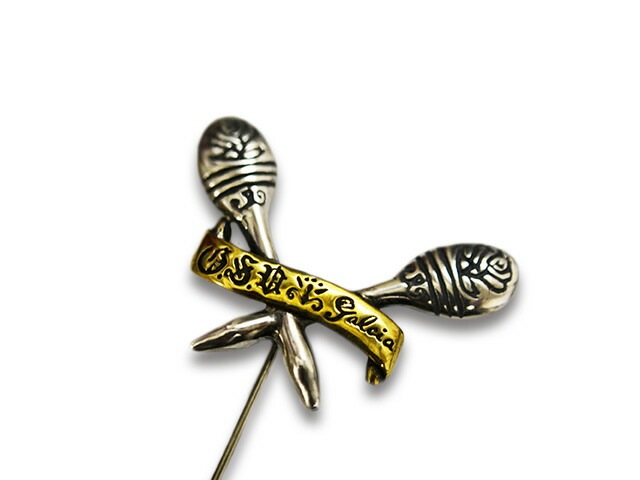 ��galcia/���륷���ۡߡ�GANGSTERVILLE/����󥰥������ӥ�ۡ�Mexican Skull Hat&Lapel Pin/�ᥭ�����󥹥���ϥå�&��ڥ�ԥ��(GSG-HP001SB)