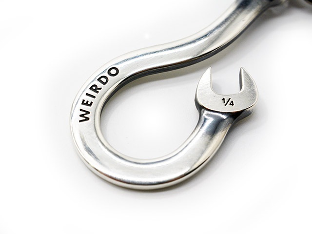 ��WEIRDO JEWELRY/���������ɥ��奨�꡼�ۡ�Spanner Key Chain/���ѥʡ��������������(Silver925)