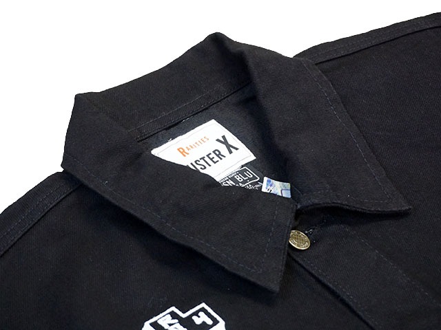 (50% OFF)��2����MISTER X/�ߥ��������å�����2023SS��Prisoner Blues Jacket/�ץꥺ�ʡ��֥롼�����㥱�åȡ�(23SS-MRX-006)(UNCHANGING LOVE/��������󥸥󥰥��/POP EYES/�ݥåץ�����/���ᥫ��/�ۥåȥ��å�/�ϡ��졼/WOLF PACK/����եѥå�)