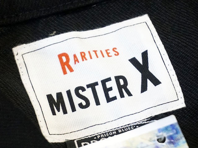 (50% OFF)��2����MISTER X/�ߥ��������å�����2023SS��Prisoner Blues Jacket/�ץꥺ�ʡ��֥롼�����㥱�åȡ�(23SS-MRX-006)(UNCHANGING LOVE/��������󥸥󥰥��/POP EYES/�ݥåץ�����/���ᥫ��/�ۥåȥ��å�/�ϡ��졼/WOLF PACK/����եѥå�)