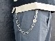 ��HWZN BROSS/�ϥ�����֥����ۡ�Thunder Hook Wallet Chain��Medal Custom��/��������եå�������åȥ�������ɥ���륫������ɡ�(Silver925��Brass)