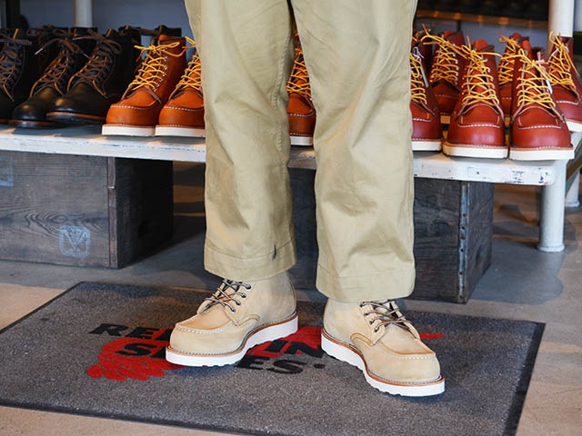��RED WING/��åɥ����󥰡ۡ�6 inch Irish Setter��Moc Toe��/6�����������å��奻�å����ɥ�å��ȥ��ɡ�(8833/Hawthorne��Abilene��Roughout)