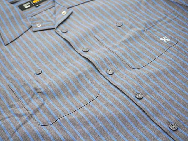 ��7����BLUCO/�֥륳��2024AW��Standard L/S Work Shirts/����������ɥ��󥰥��꡼�֥������ġ�(145-11-109)