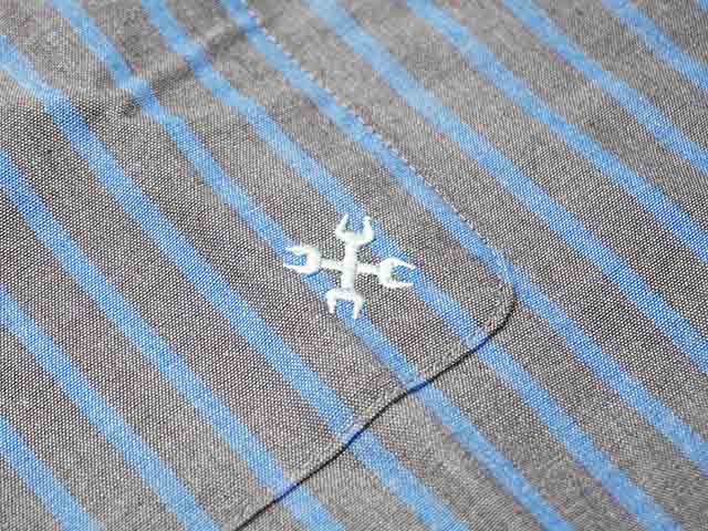 ��7����BLUCO/�֥륳��2024AW��Standard L/S Work Shirts/����������ɥ��󥰥��꡼�֥������ġ�(145-11-109)