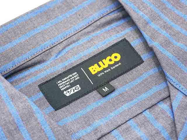 ��7����BLUCO/�֥륳��2024AW��Standard L/S Work Shirts/����������ɥ��󥰥��꡼�֥������ġ�(145-11-109)
