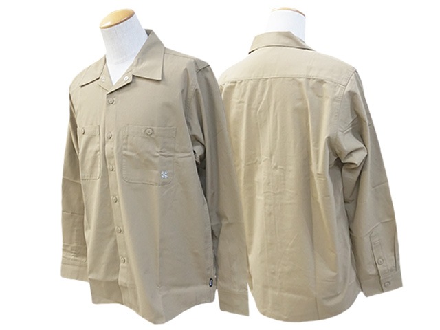 ��7����BLUCO/�֥륳��2024AW��Standard L/S Work Shirts/����������ɥ��󥰥��꡼�֥������ġ�(145-11-109)
