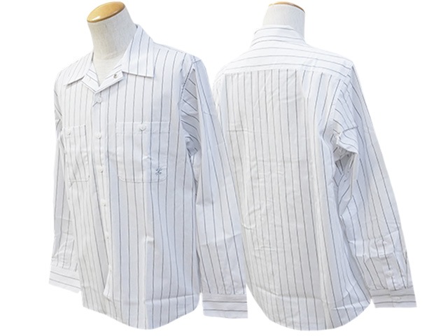 ��7����BLUCO/�֥륳��2024AW��Standard L/S Work Shirts/����������ɥ��󥰥��꡼�֥������ġ�(145-11-109)
