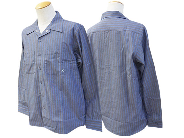 ��7����BLUCO/�֥륳��2024AW��Standard L/S Work Shirts/����������ɥ��󥰥��꡼�֥������ġ�(145-11-109)
