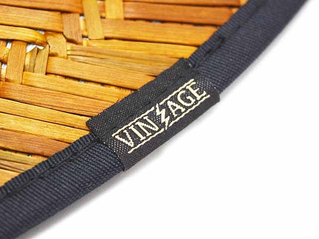 ��2����Vin&Age/������&��������2025SS��Checker Straw Hat/�����å������ȥ����ϥåȡ�(VHT3)