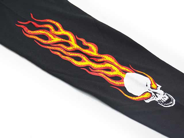 ��415 CLOTHING/415���������󥰡ۡ�Printed L/S Tee��Skull&Bridge��/�ץ��ƥåɥ��󥰥��꡼��Tee�ɥ�����&�֥�å��ɡ�