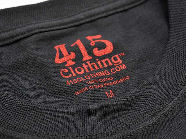 ��415 CLOTHING/415���������󥰡ۡ�Printed L/S Tee��Skull&Bridge��/�ץ��ƥåɥ��󥰥��꡼��Tee�ɥ�����&�֥�å��ɡ�