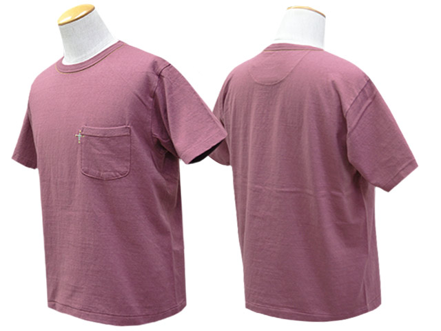 ��4����TWO MOON/�ȥ����ࡼ��ۡ�16/-Raffy yarn Cotton Cross Embroidered Pocket Tee/16/-��ե����䡼�󥳥åȥ󥯥�������֥��������ɥݥ��å�Tee��(20272)