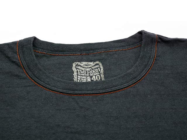 ��4����TWO MOON/�ȥ����ࡼ��ۡ�16/-Raffy yarn Cotton Cross Embroidered Pocket Tee/16/-��ե����䡼�󥳥åȥ󥯥�������֥��������ɥݥ��å�Tee��(20272)