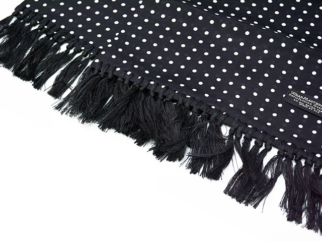 ��WEARMASTERS by ATTRACTIONS/�������ޥ��������Х����ȥ饯����󥺡�2025AW��Black Dot Scarf/�֥�å��ɥåȥ������ա�(WS002)