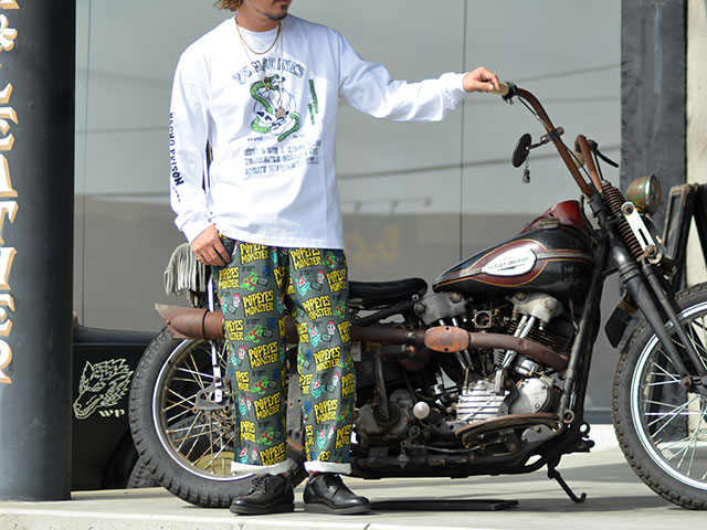 ��POP EYES/�ݥåץ�������2025AW��Prison Art P.E.MARINES L/S Tee/�ץꥺ�󥢡���P.E.�ޥ�󥺥��󥰥��꡼��Tee��(25AW-PPE-007)